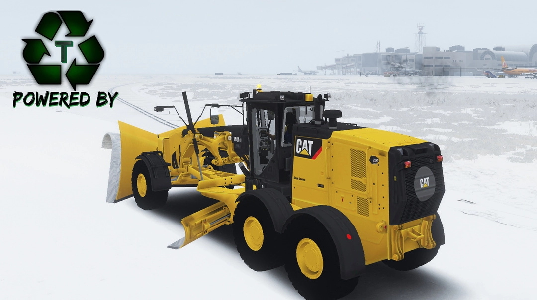 BaggedCustoms Cat 140 Snow Edition [FIVEM ONLY][Synergy Required] - BaggedCustoms - image 3