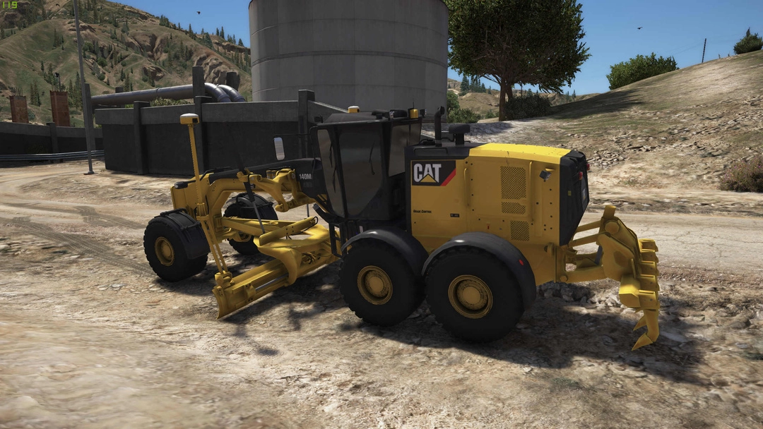 BaggedCustoms Caterpillar 140M3 [Add-On][FiveM] - BaggedCustoms - image 1