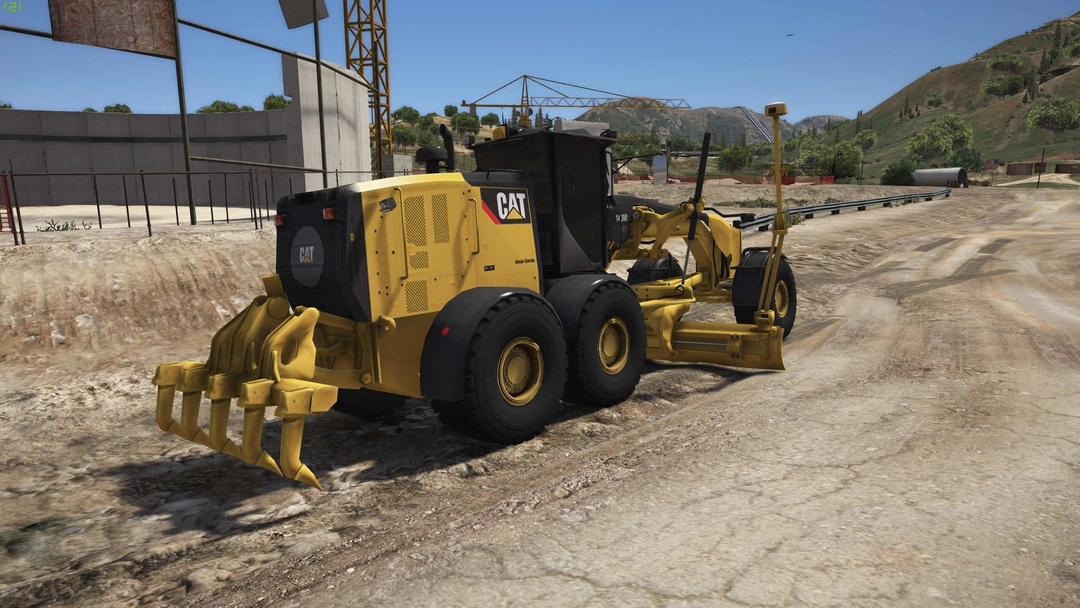 BaggedCustoms Caterpillar 140M3 [Add-On][FiveM] - BaggedCustoms - image 2