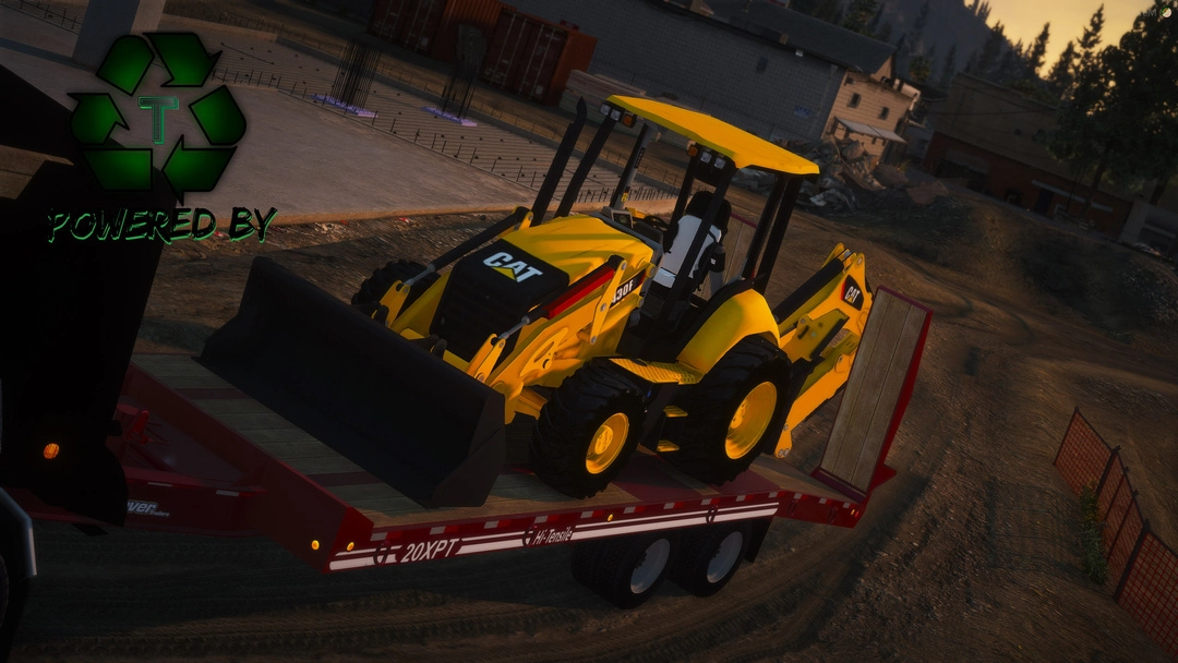 BaggedCustoms Caterpillar 430 Backhoe[FIVEM][SYNERGY] - BaggedCustoms - image 2