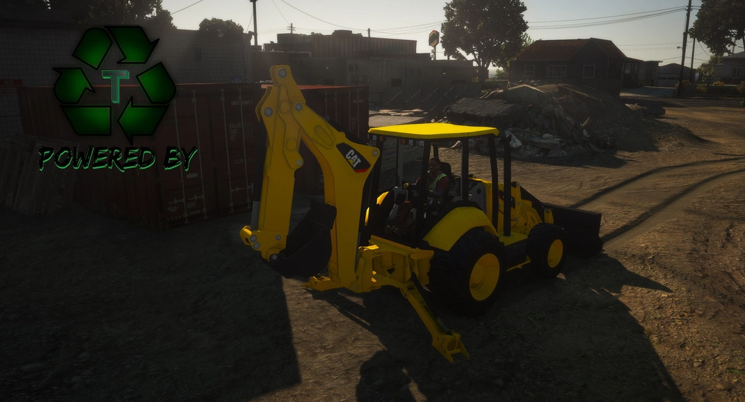 BaggedCustoms Caterpillar 430 Backhoe[FIVEM][SYNERGY] - BaggedCustoms - image 3