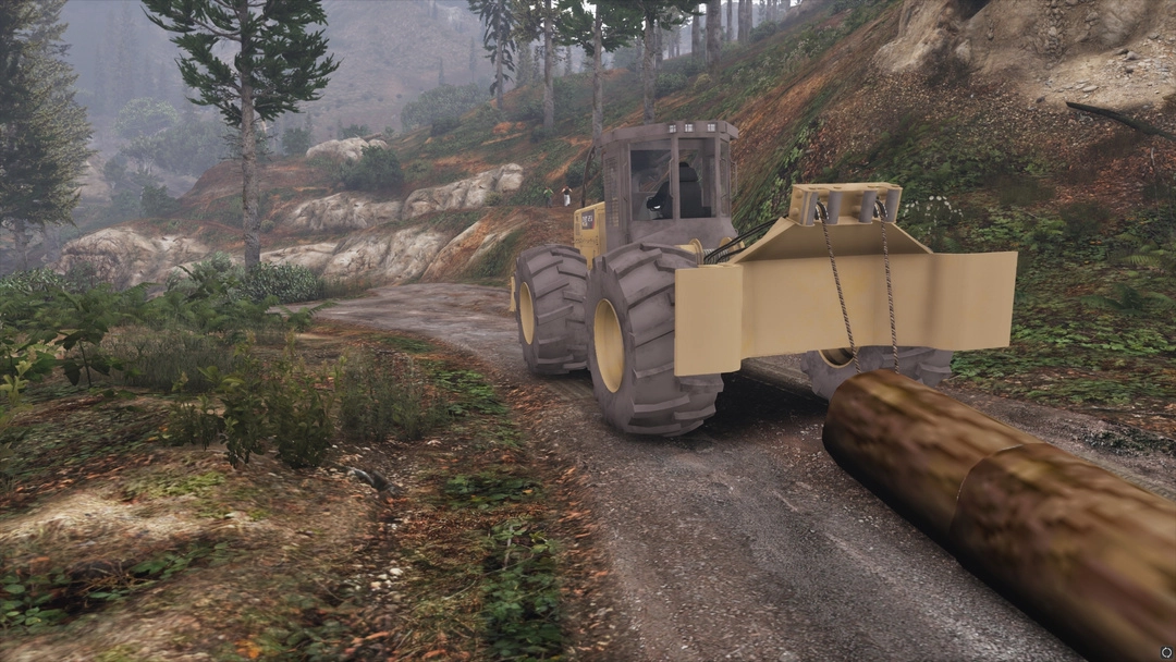 BaggedCustoms Caterpillar 555D with logs![Add-On][FiveM] - BaggedCustoms - image 4