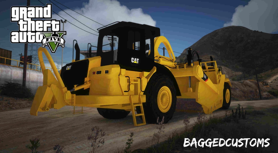 BaggedCustoms Caterpillar 627k Scraper [Add-On][FiveM] - BaggedCustoms - image 1