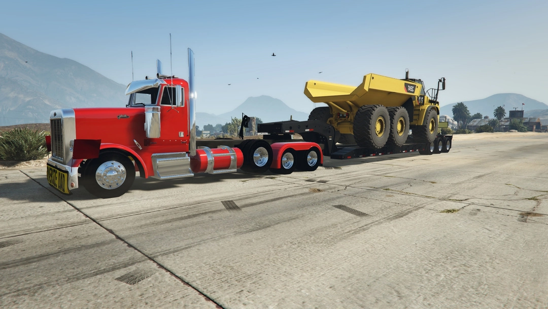 BaggedCustoms Caterpillar 745c Offroad Truck[Add-On][FiveM] - BaggedCustoms - image 3