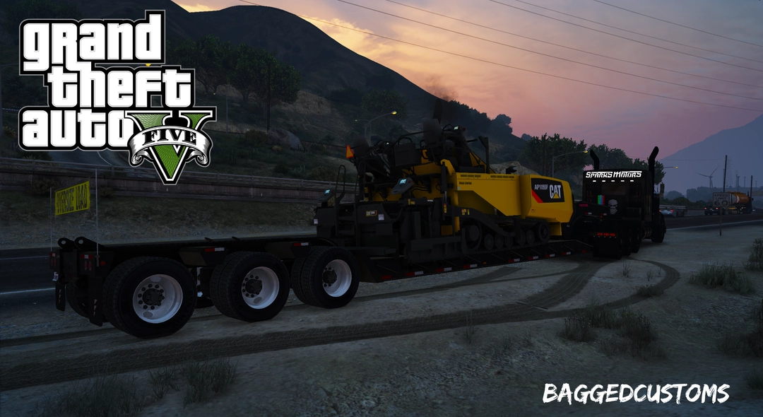 BaggedCustoms Caterpillar AP1055 Paver [FIVEM] - BaggedCustoms - image 2