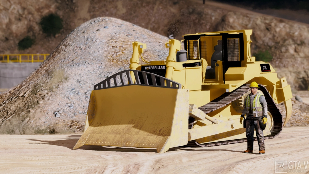 BaggedCustoms Caterpillar D7R[FiveM][Add-On][Replace] - BaggedCustoms - image 1