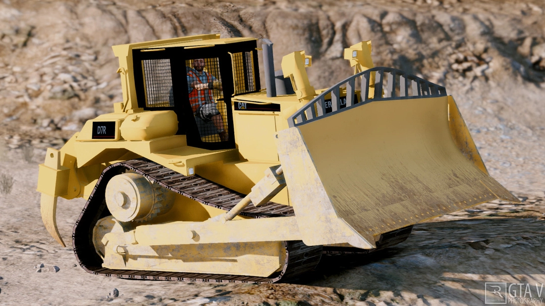 BaggedCustoms Caterpillar D7R[FiveM][Add-On][Replace] - BaggedCustoms - image 2