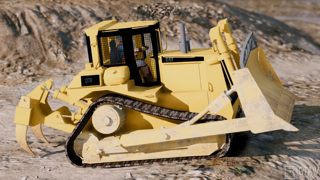 BaggedCustoms Caterpillar D7R[FiveM][Add-On][Replace] - BaggedCustoms - image 3