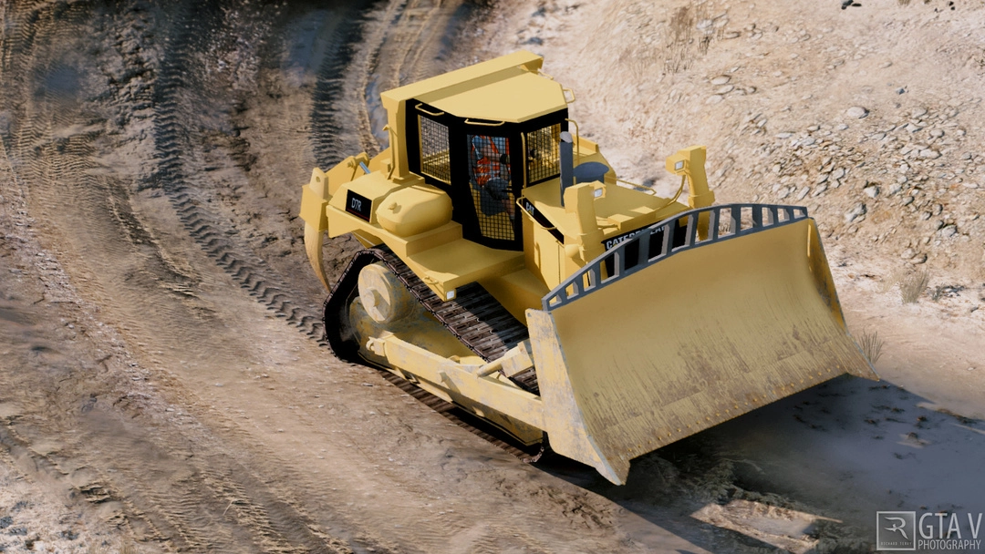BaggedCustoms Caterpillar D7R[FiveM][Add-On][Replace] - BaggedCustoms - image 5