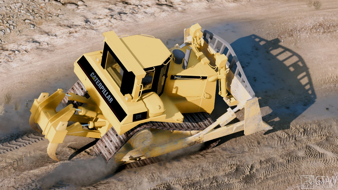 BaggedCustoms Caterpillar D7R[FiveM][Add-On][Replace] - BaggedCustoms - image 6