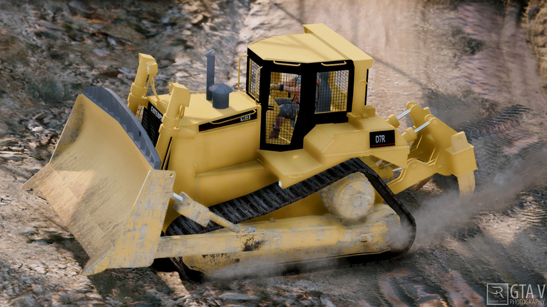 BaggedCustoms Caterpillar D7R[FiveM][Add-On][Replace] - BaggedCustoms - image 8