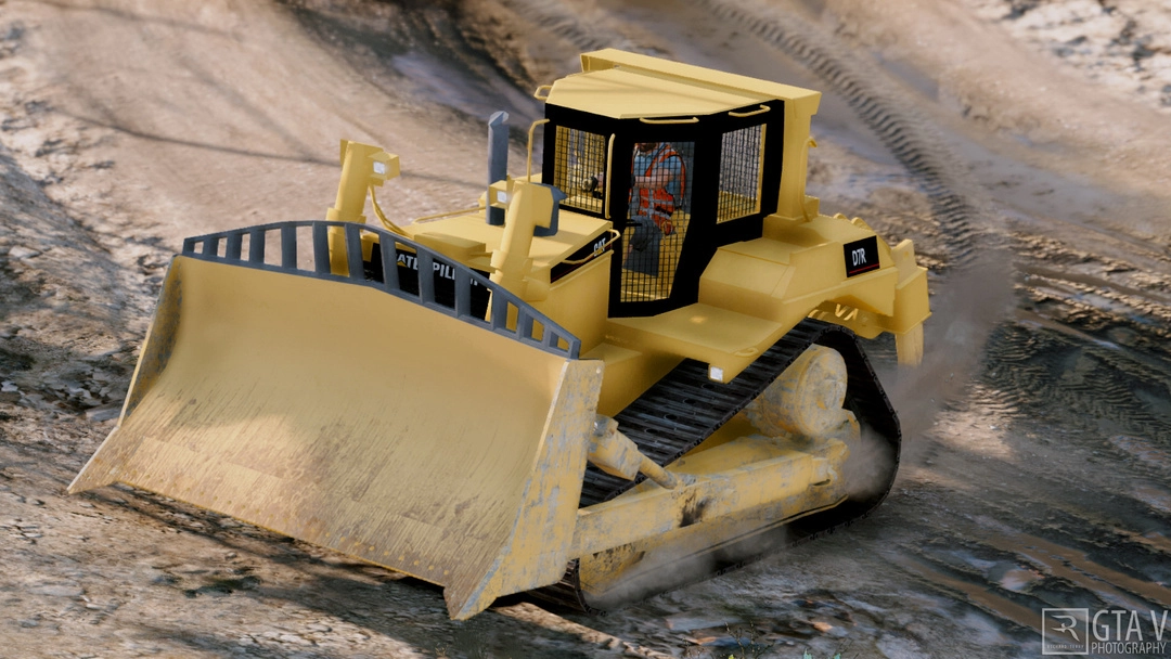 BaggedCustoms Caterpillar D7R[FiveM][Add-On][Replace] - BaggedCustoms - image 9