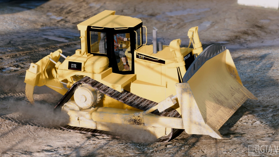 BaggedCustoms Caterpillar D7R[FiveM][Add-On][Replace] - BaggedCustoms - image 10