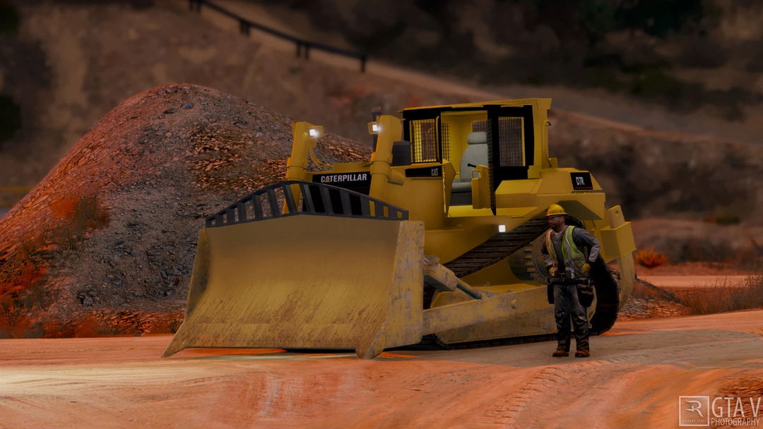 BaggedCustoms Caterpillar D7R[FiveM][Add-On][Replace] - BaggedCustoms - image 13