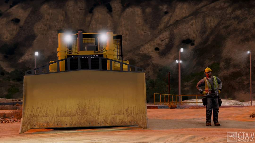 BaggedCustoms Caterpillar D7R[FiveM][Add-On][Replace] - BaggedCustoms - image 14