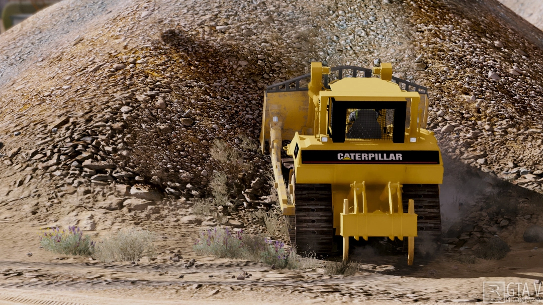 BaggedCustoms Caterpillar D7R[FiveM][Add-On][Replace] - BaggedCustoms - image 17