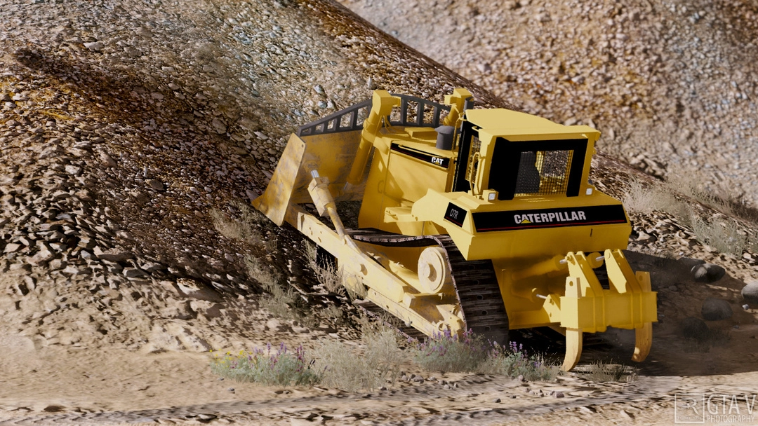 BaggedCustoms Caterpillar D7R[FiveM][Add-On][Replace] - BaggedCustoms - image 18