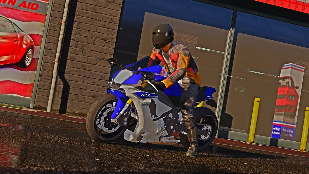 BaggedCustoms Custom 17 Yamaha R1 Drag Bike! [FiveM][Add-On] - BaggedCustoms - image 1