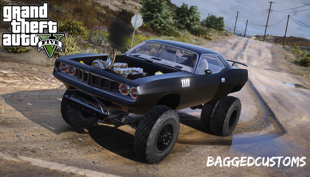 BaggedCustoms Demolition Ranch DemoCuda [Add-On][FiveM] - BaggedCustoms - image 1