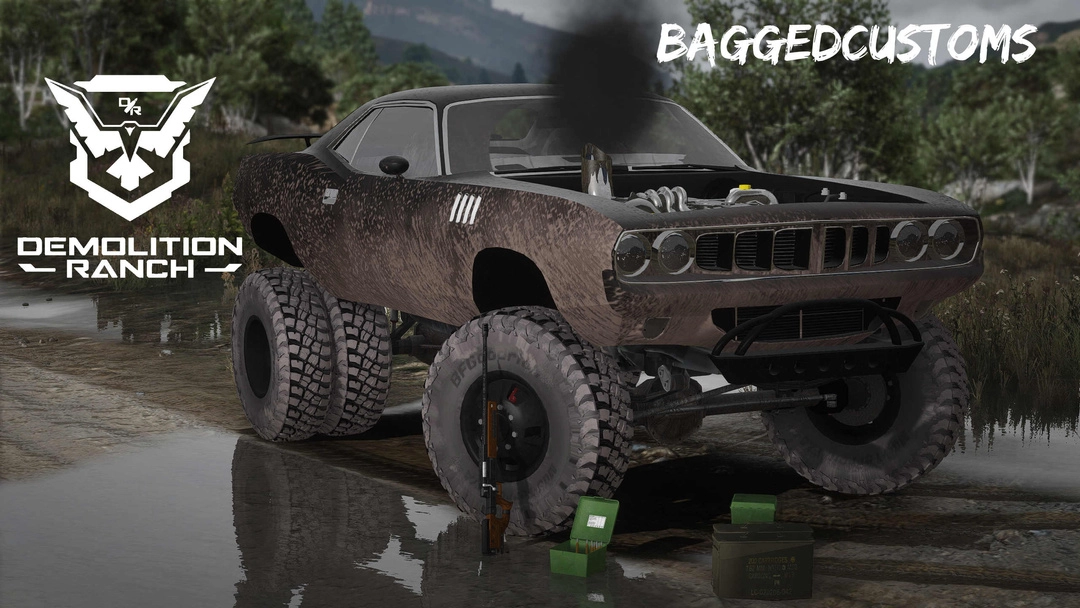BaggedCustoms Demolition Ranch DemoCuda [Add-On][FiveM] - BaggedCustoms - image 2