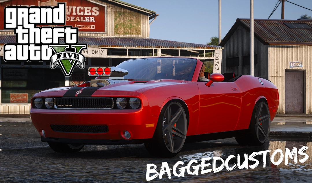 BaggedCustoms Dodge Challenger Hardtop Vert[Add-On][FiveM] - BaggedCustoms - image 1