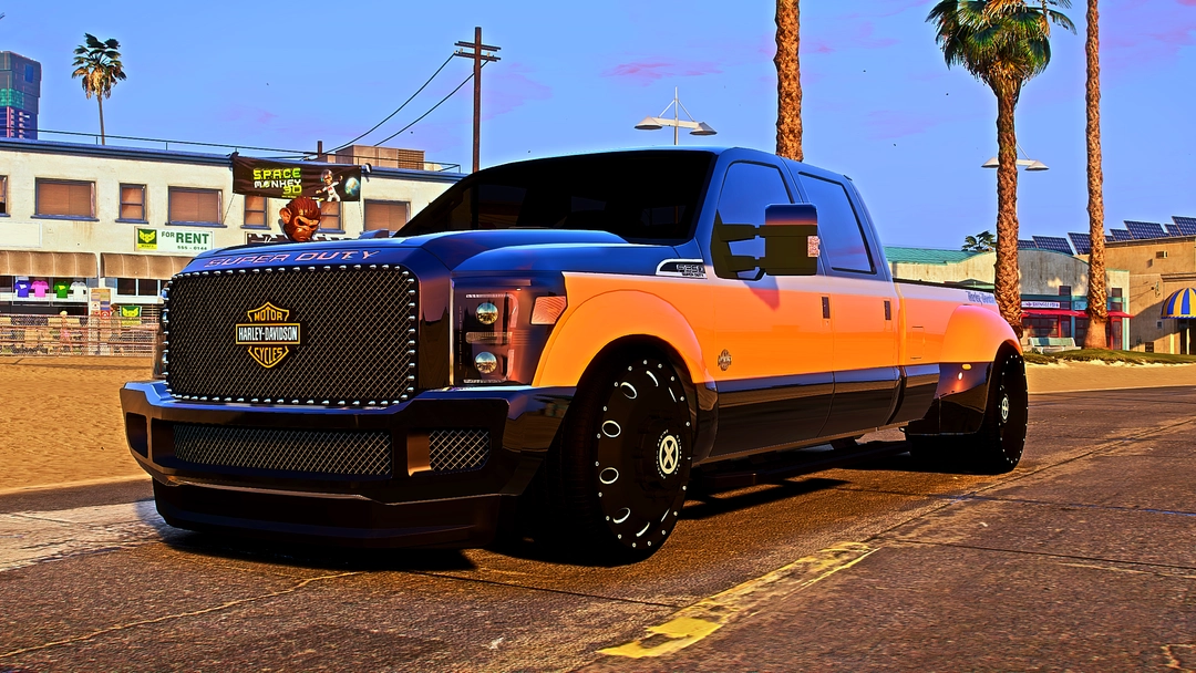 BaggedCustoms F350 Harley Edition [Add-On][FiveM] - BaggedCustoms - image 1