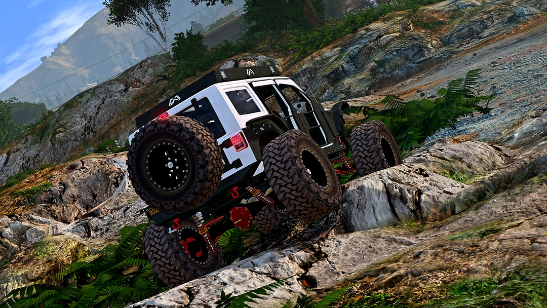 BaggedCustoms Fab Fours Jeep Wrangler[Add-On][FiveM] - BaggedCustoms - image 7