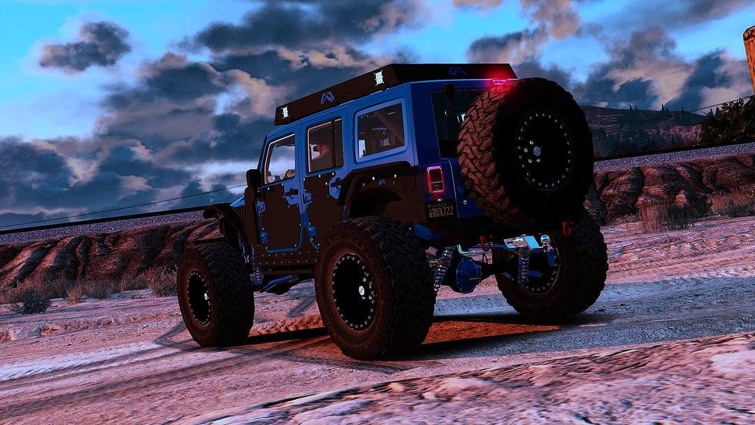 BaggedCustoms Fab Fours Jeep Wrangler[Add-On][FiveM] - BaggedCustoms - image 8