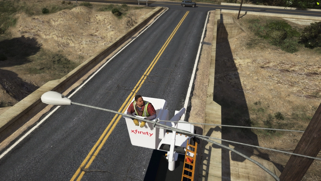 BaggedCustoms Ford F550 Bucket Truck [FiveM] - BaggedCustoms - image 3