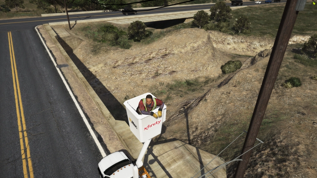 BaggedCustoms Ford F550 Bucket Truck [FiveM] - BaggedCustoms - image 4