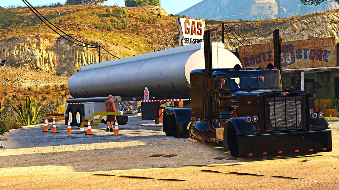 BaggedCustoms Fuel Tanker [FiveM][Add-On] - BaggedCustoms - image 1