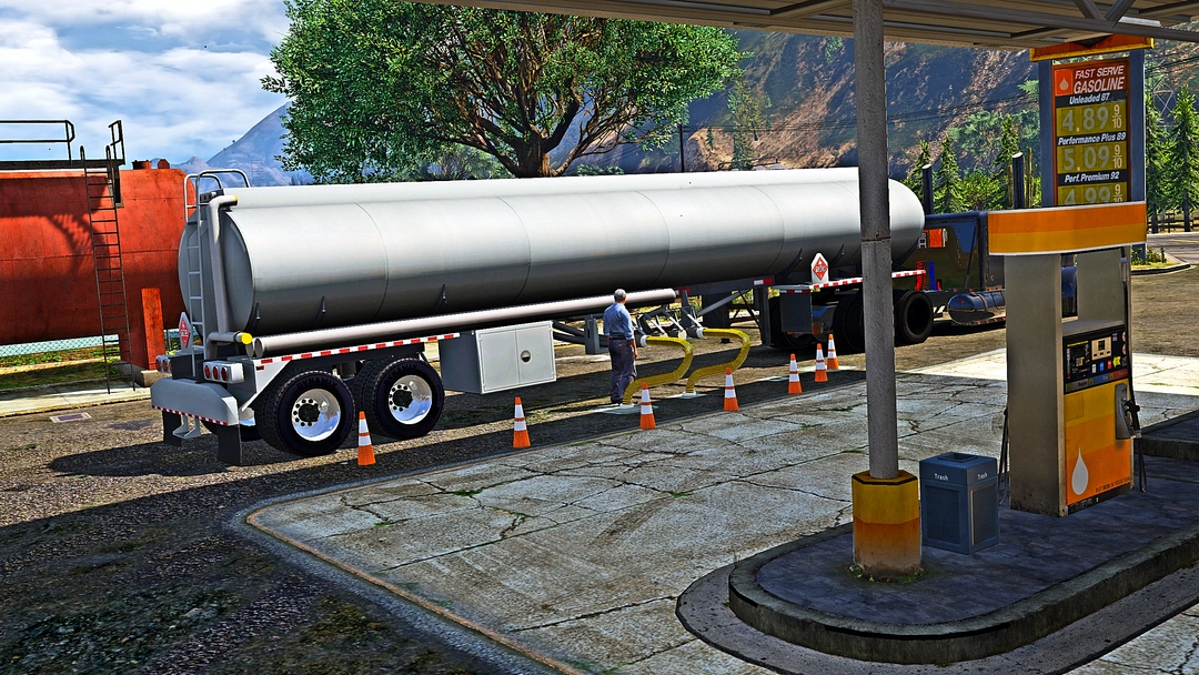 BaggedCustoms Fuel Tanker [FiveM][Add-On] - BaggedCustoms - image 5
