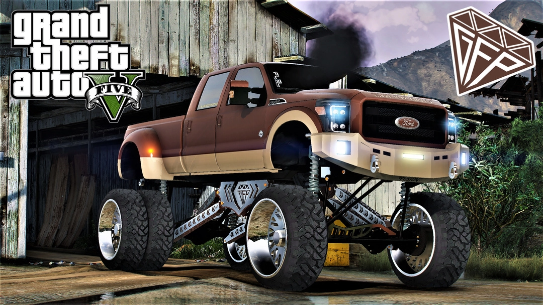 BaggedCustoms Gabe Farrell F350 V2 [Add-On][FiveM] - BaggedCustoms - image 1