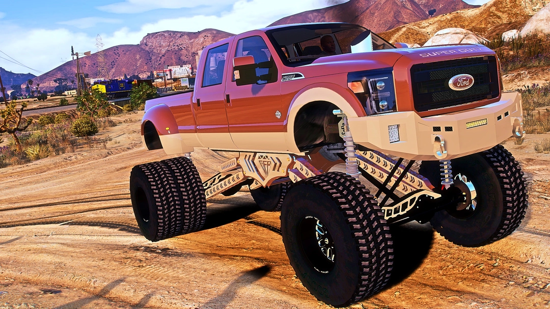 BaggedCustoms Gabe Farrell Ford F350 [Add-On][FiveM] - BaggedCustoms - image 3