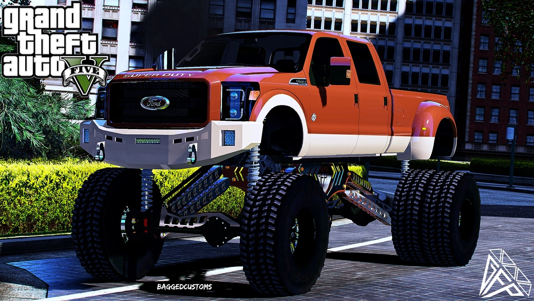 BaggedCustoms Gabe Farrell Ford F350 [Add-On][FiveM] - BaggedCustoms - image 4