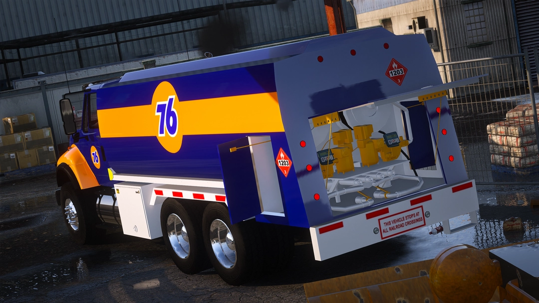 BaggedCustoms Intl. WorkStar Lube Truck[Add-On][FiveM] - BaggedCustoms - image 2