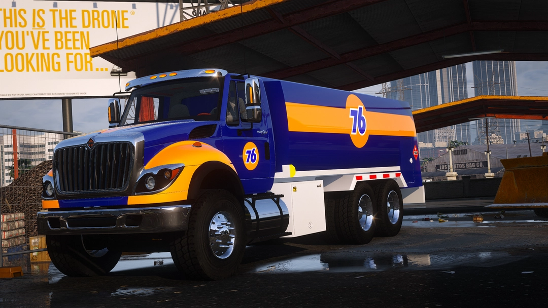 BaggedCustoms Intl. WorkStar Lube Truck[Add-On][FiveM] - BaggedCustoms - image 3