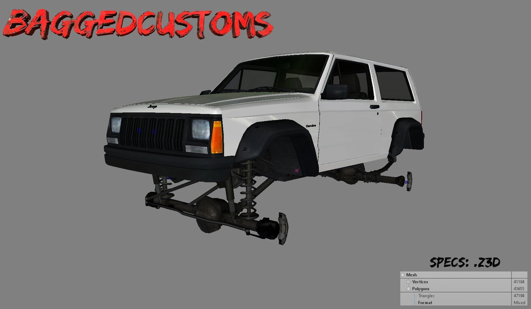 BaggedCustoms Jeep XJ [.Z3d] - BaggedCustoms - image 1