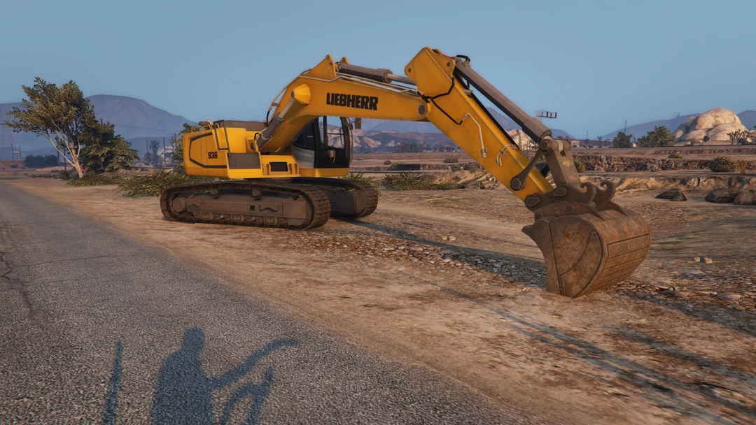 BaggedCustoms Liebherr 936 Excavator[Add-on][FiveM] - BaggedCustoms - image 1