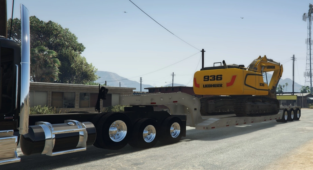 BaggedCustoms Liebherr 936 Excavator[Add-on][FiveM] - BaggedCustoms - image 2