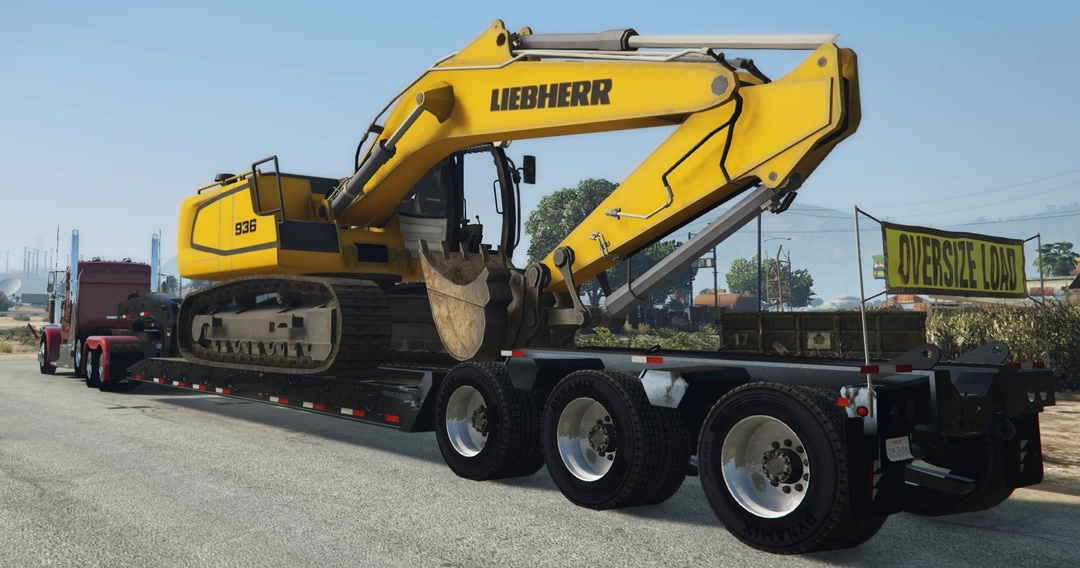 BaggedCustoms Liebherr 936 Excavator[Add-on][FiveM] - BaggedCustoms - image 6
