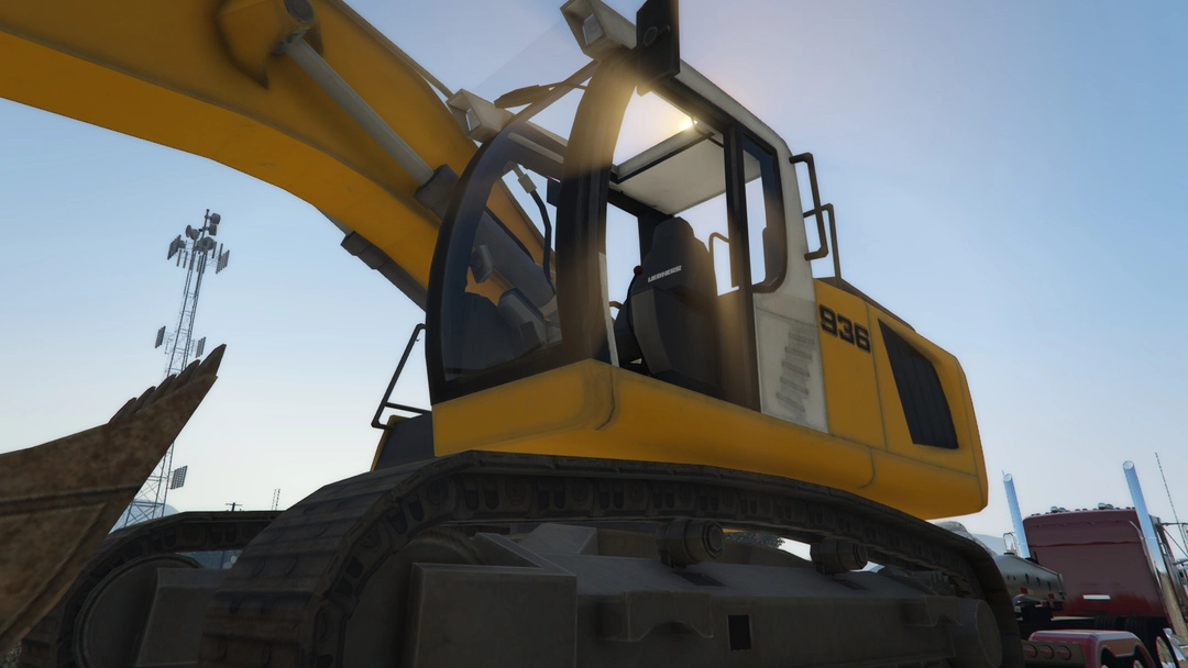 BaggedCustoms Liebherr 936 Excavator[Add-on][FiveM] - BaggedCustoms - image 8