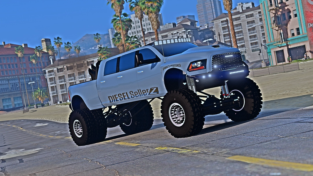 BaggedCustoms Mega Ram Runner [Add-On][FiveM] - BaggedCustoms - image 1