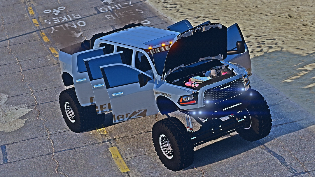 BaggedCustoms Mega Ram Runner [Add-On][FiveM] - BaggedCustoms - image 2