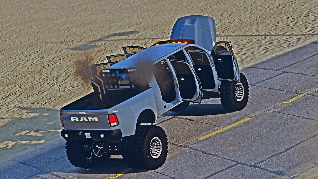 BaggedCustoms Mega Ram Runner [Add-On][FiveM] - BaggedCustoms - image 3