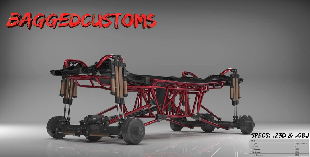 BaggedCustoms Mega Truck Chassis - BaggedCustoms - image 1