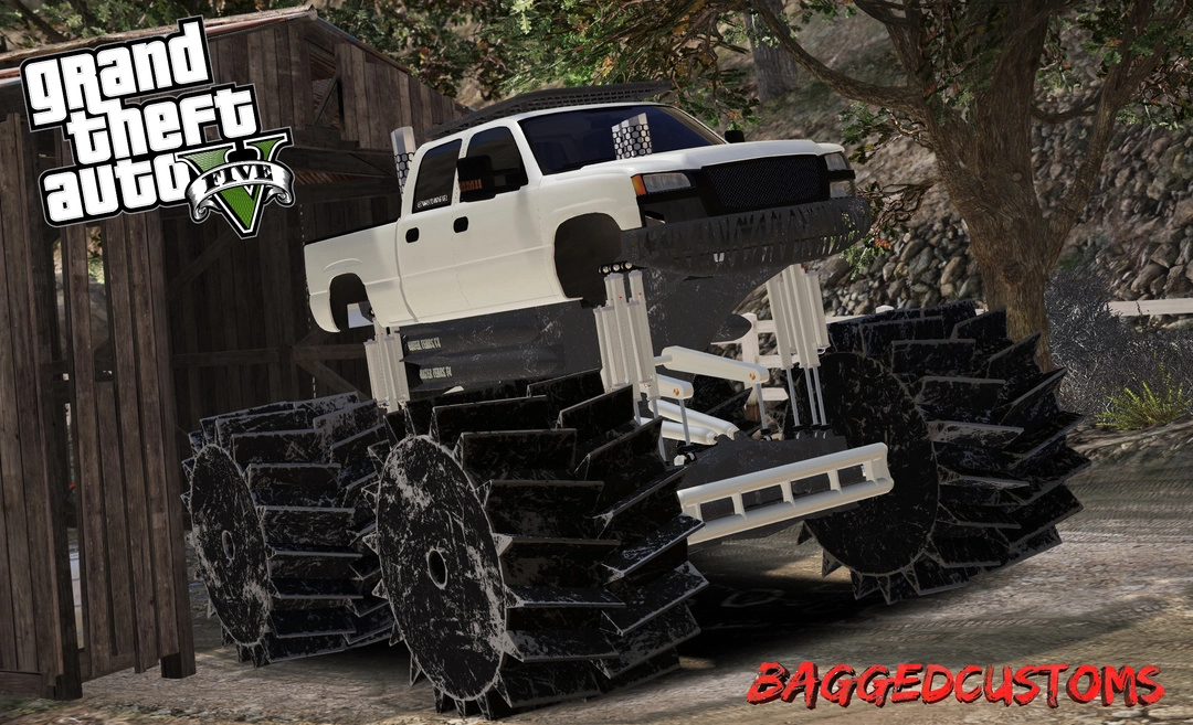 BaggedCustoms MonsterMaxII w/Reaper Wheels [FiveM] - BaggedCustoms - image 1