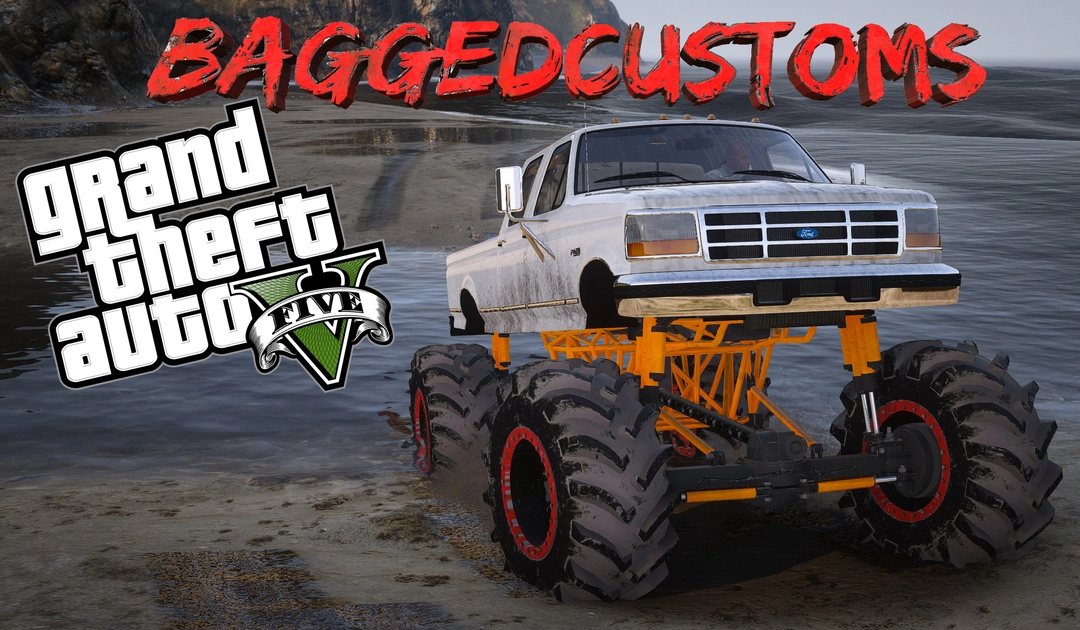 BaggedCustoms Out Tha Mud F350 Mega Truck[Add-On][FiveM] - BaggedCustoms - image 2