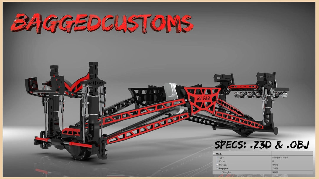 BaggedCustoms RI-FAB Inspired Air Ride Lift - BaggedCustoms - image 1