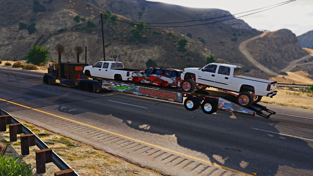 BaggedCustoms Semi Hauler[Add-On][FiveM] - BaggedCustoms - image 2